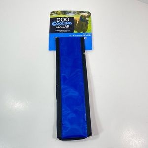 Reusable Dog Cooling Collar Size Large Blue Hook N Loop 17.7” X 25.5” EvriHolder